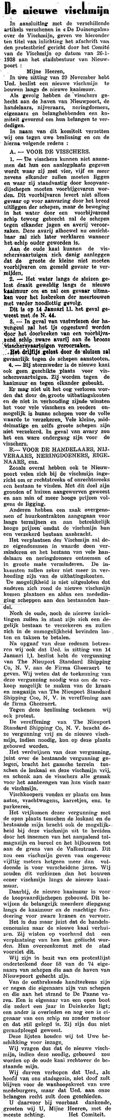 De nieuwe vischmijn duinengal 13031938